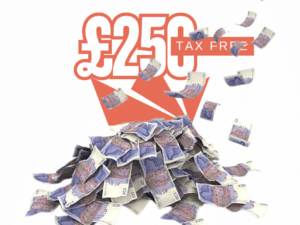 250 tax free cash