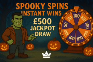Spooky Spins Instant Wins (£500 Jackpot Draw)